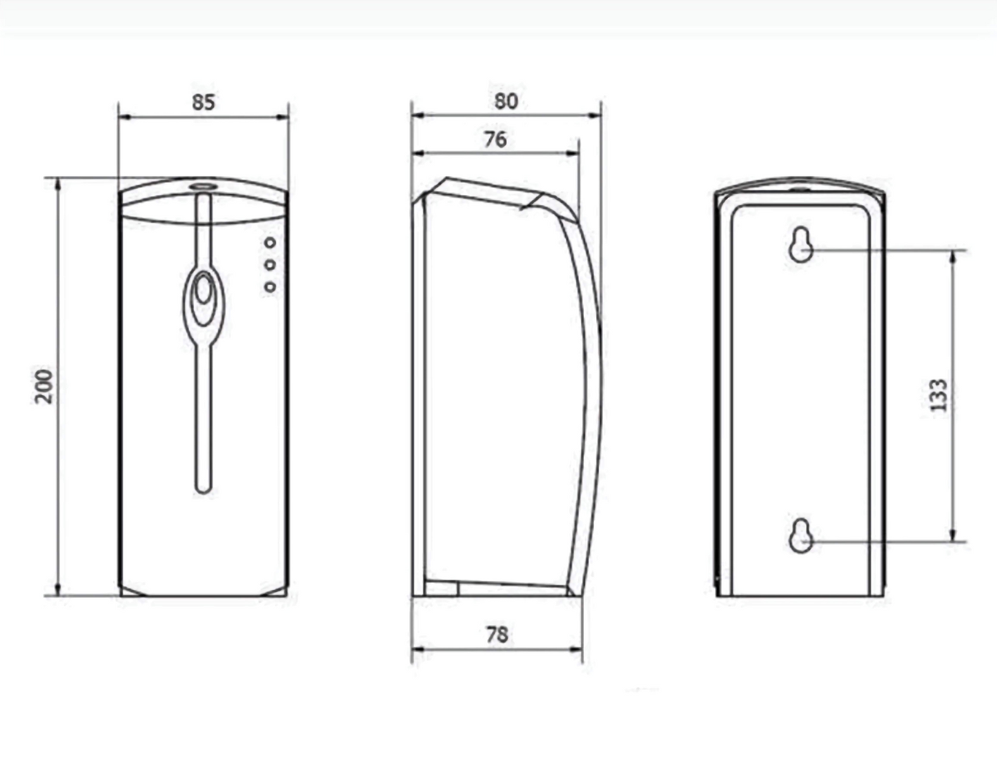Ambientador Spray Automático Universal Deluxe