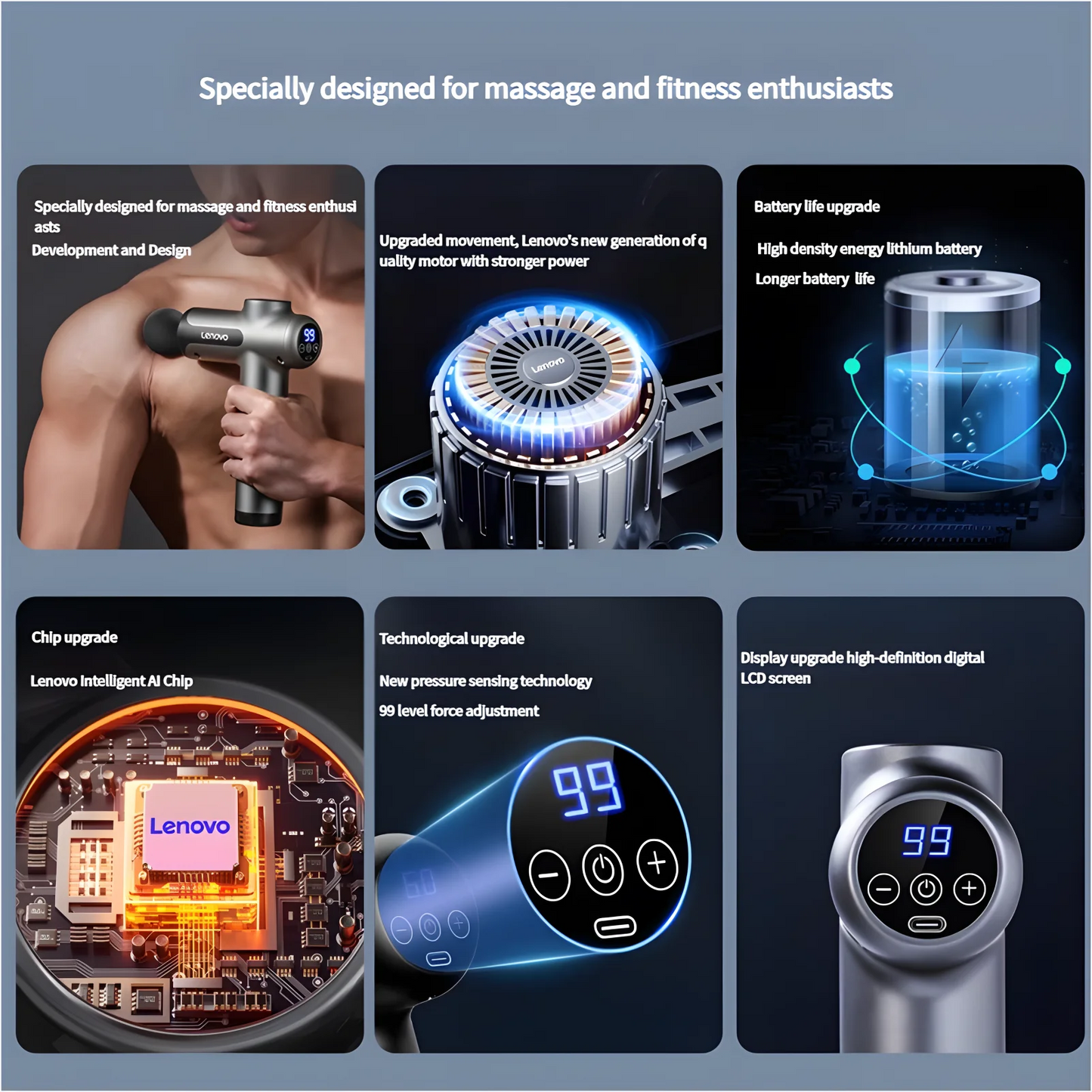 Massageador Profissional Lenovo