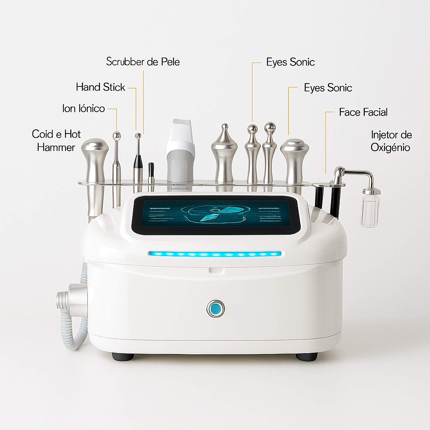 DermaPro X10 – Plataforma Estética Multifunções 10 em 1