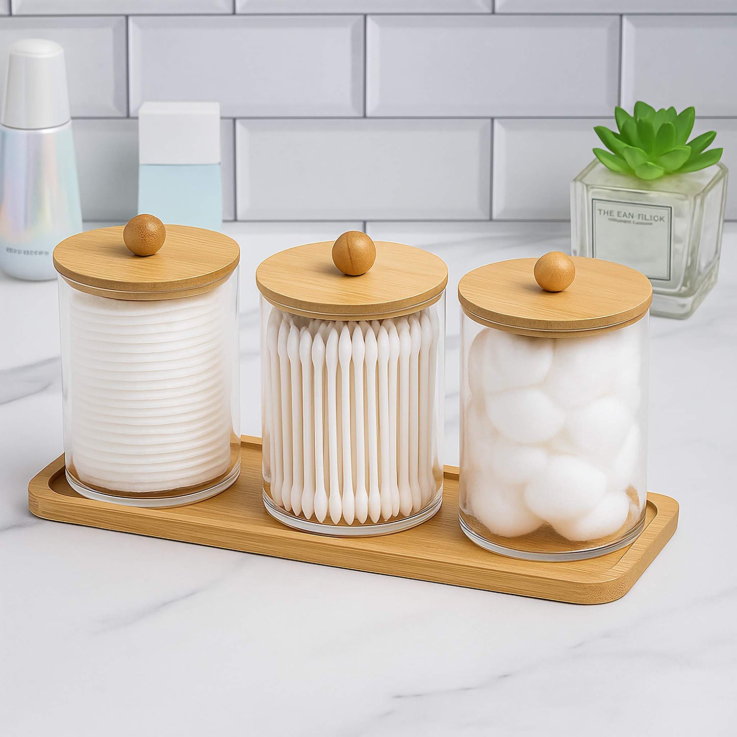 Kit Organizadores Elegance Bamboo